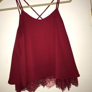 Lacey top